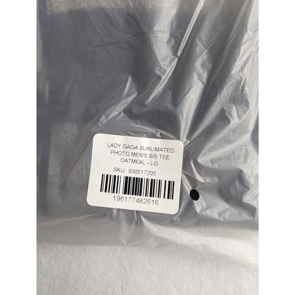 Lady Gaga T-shirt Mens Size L Coachella Festival 2025 Mayhem Dyed Gradient - Picture 8 of 8